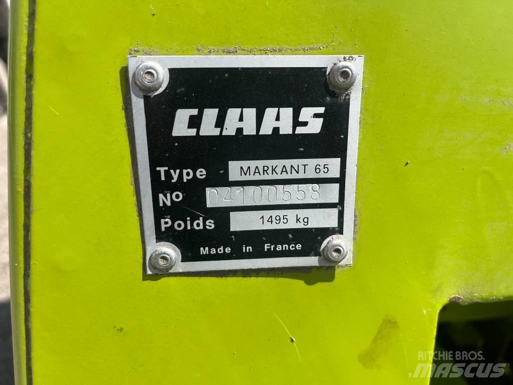 CLAAS Markant 65 Тюкові прес-підбирачі