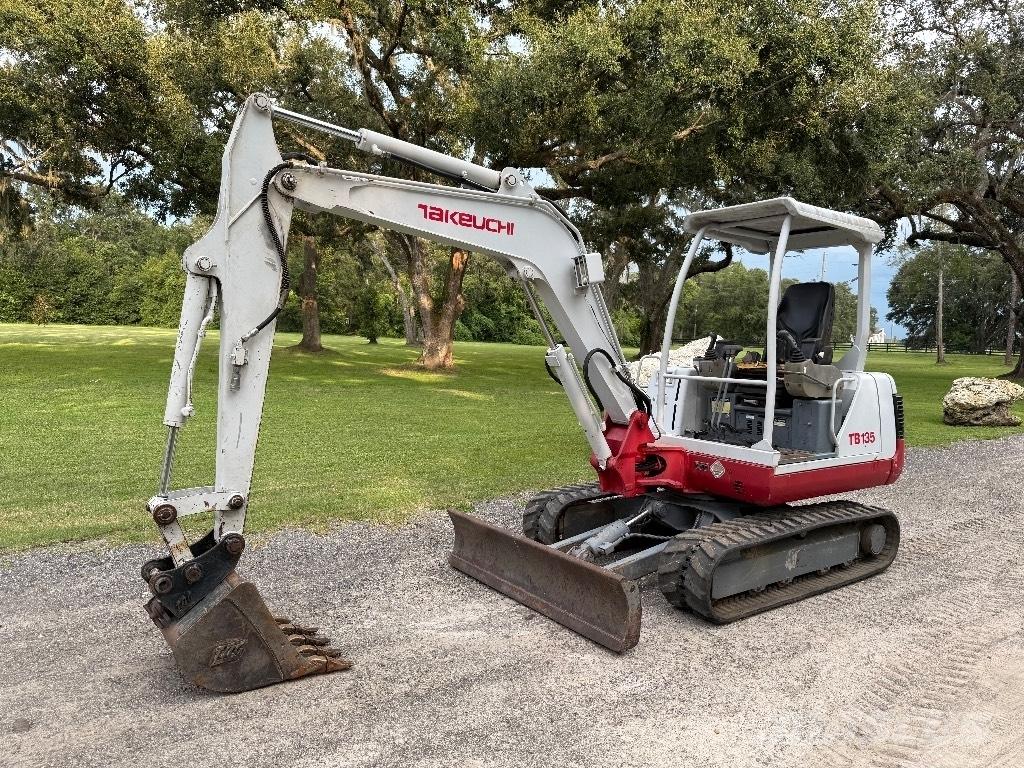 Takeuchi TB 135 Міні-екскаватори < 7т