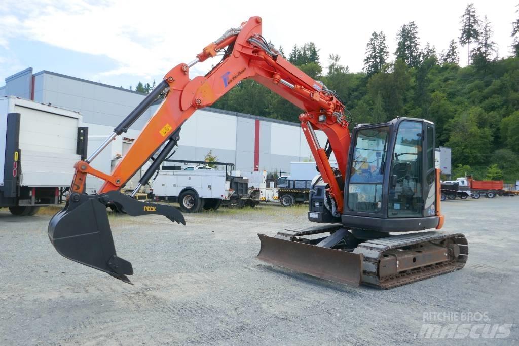 Hitachi zx75ur-5B Гусеничні екскаватори