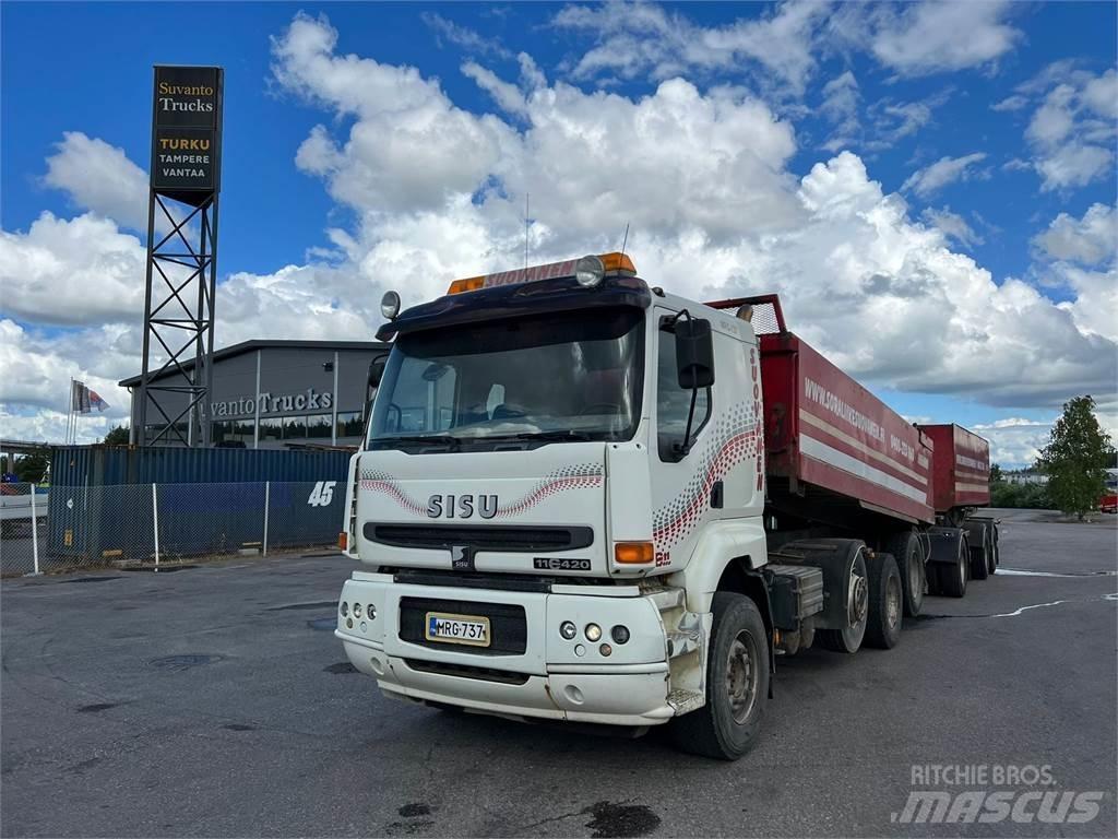 Sisu E11M-420 8X4 Самоскиди