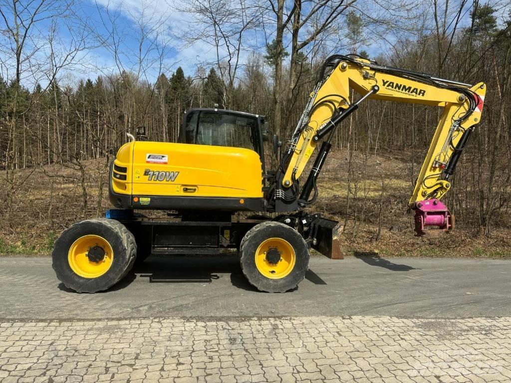 Yanmar B 110 W Колісні екскаватори