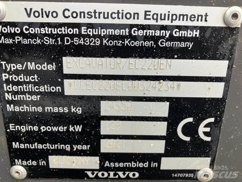 Volvo EC220EN Гусеничні екскаватори