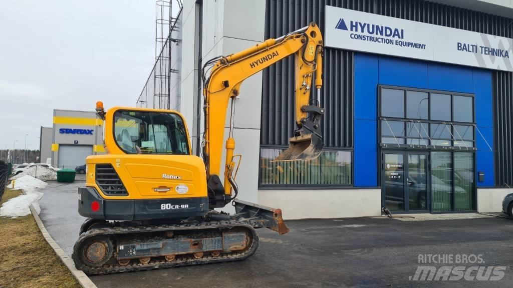 Hyundai R80CR-9A Середні екскаватори 7т. - 12т.
