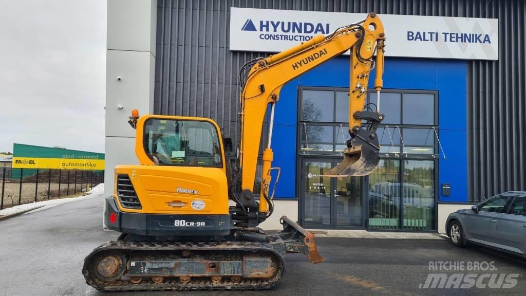Hyundai R80CR-9A Середні екскаватори 7т. - 12т.