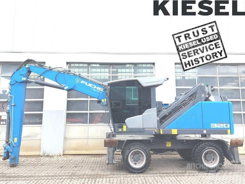 Fuchs MHL 320 F Перевантажувачі металобрухту/промислові навантажувачі