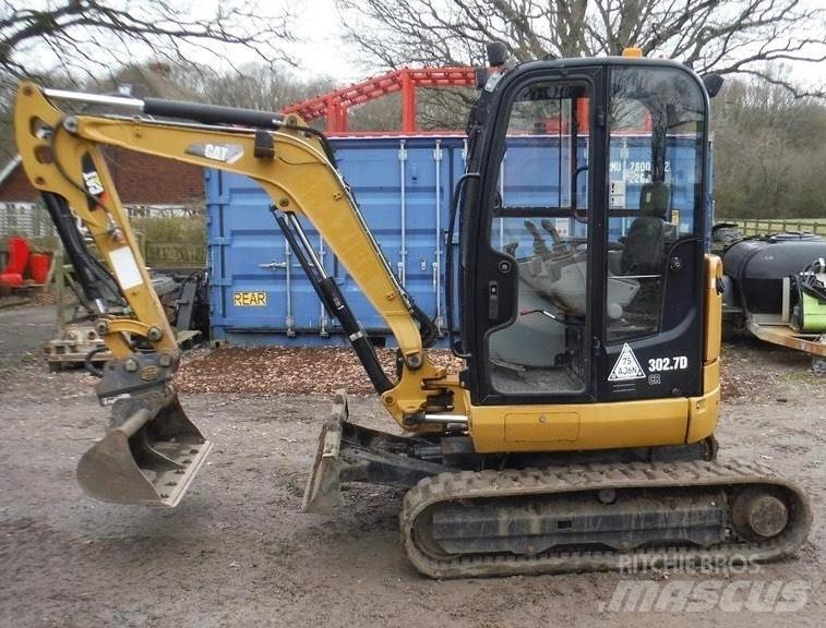 CAT 302.7 D CR Міні-екскаватори < 7т