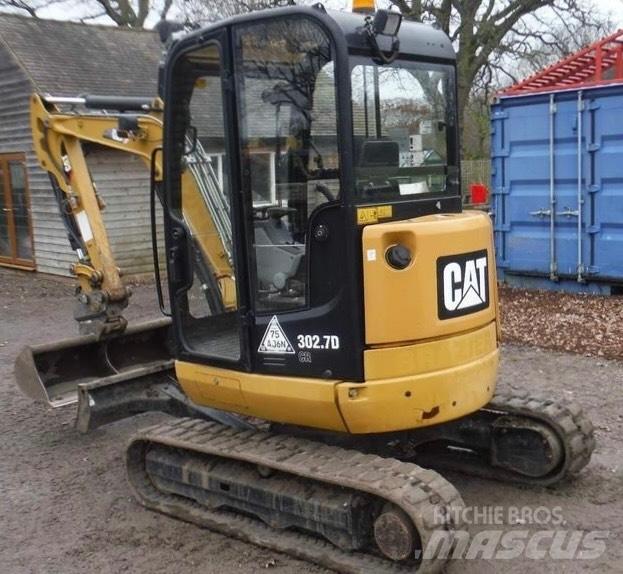 CAT 302.7 D CR Міні-екскаватори < 7т