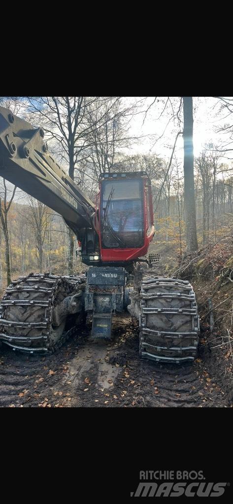 Komatsu 931 XC Харвестери