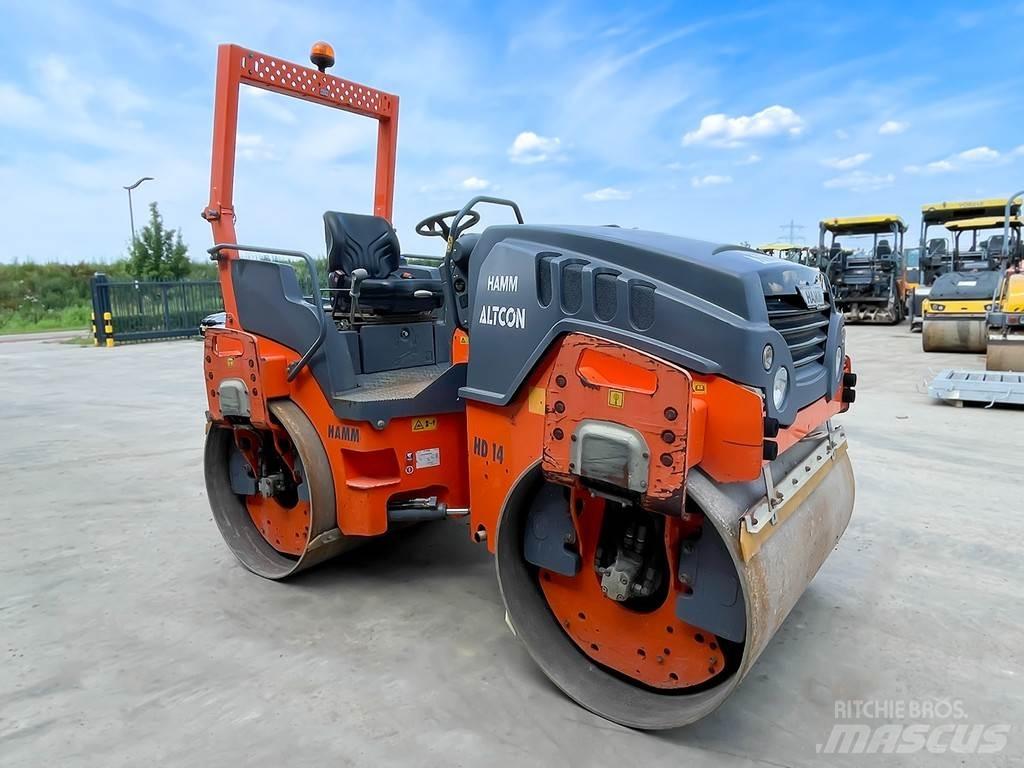 Hamm HD 14 VV Котки тротуарні