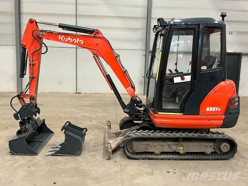 Kubota KX 61-3 Міні-екскаватори < 7т