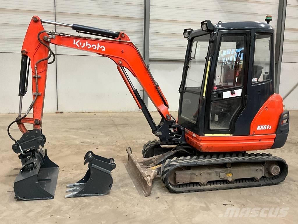 Kubota KX 61-3 Міні-екскаватори < 7т