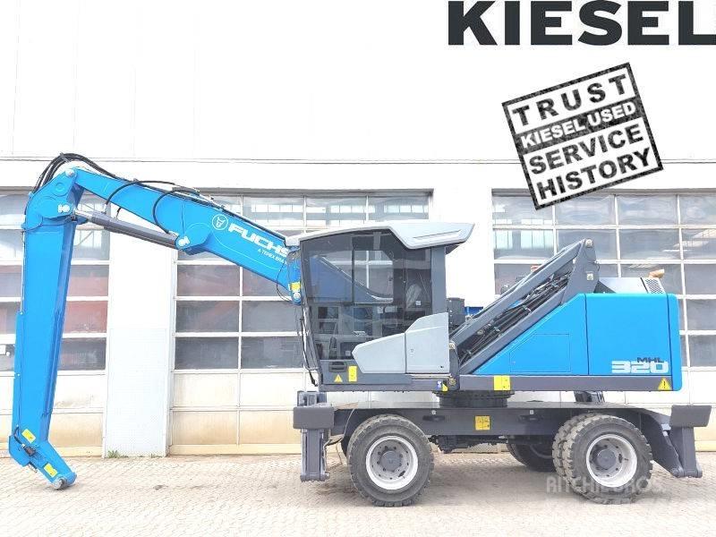Fuchs MHL 320 F Перевантажувачі металобрухту/промислові навантажувачі