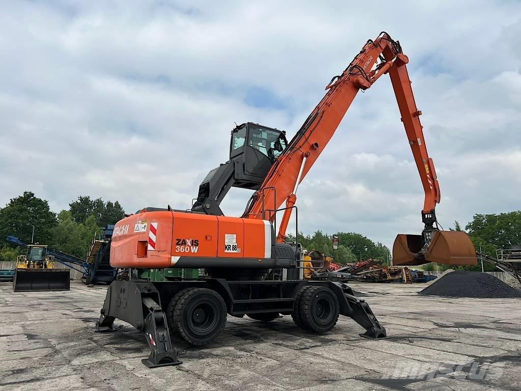 Hitachi ZX360 W-3 Перевантажувачі металобрухту/промислові навантажувачі