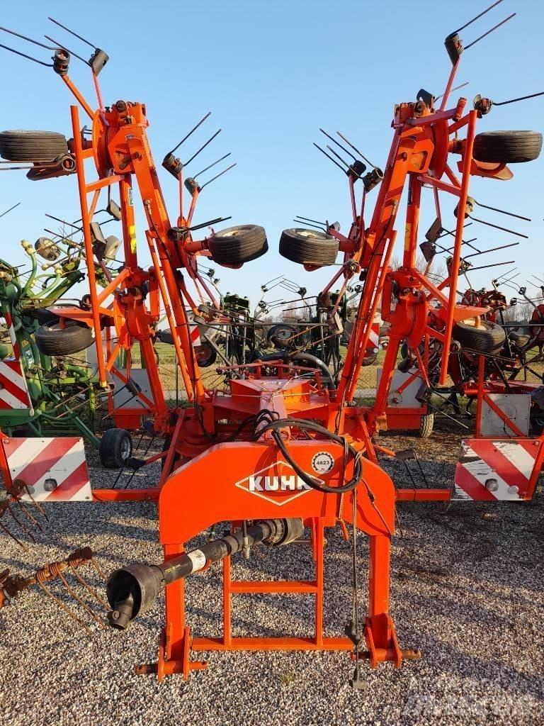 Kuhn GF 8501 T Граблі і сінозворушувачі