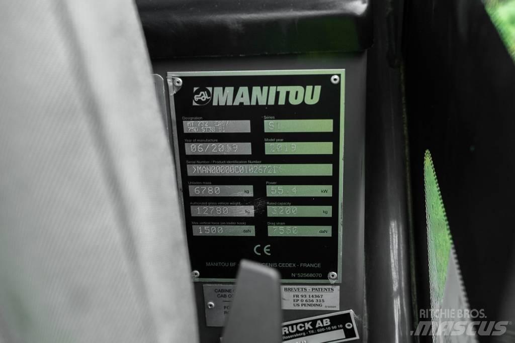 Manitou MT 732 Телескопічні навантажувачі