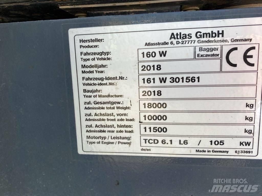  Altas 160 W Колісні екскаватори
