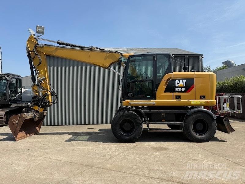 CAT M314F Колісні екскаватори