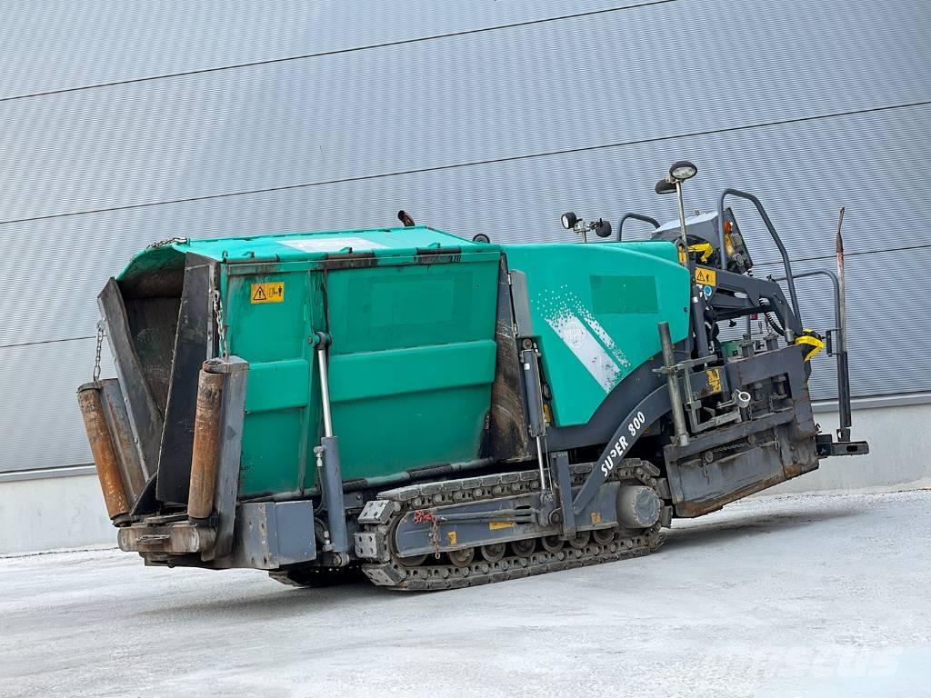 Vögele SUPER 800 Асфальтовкладачі