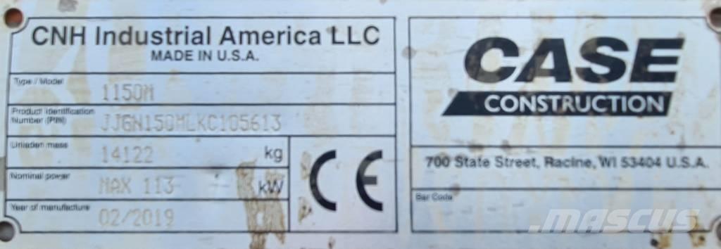 CASE 1150 M Гусениці