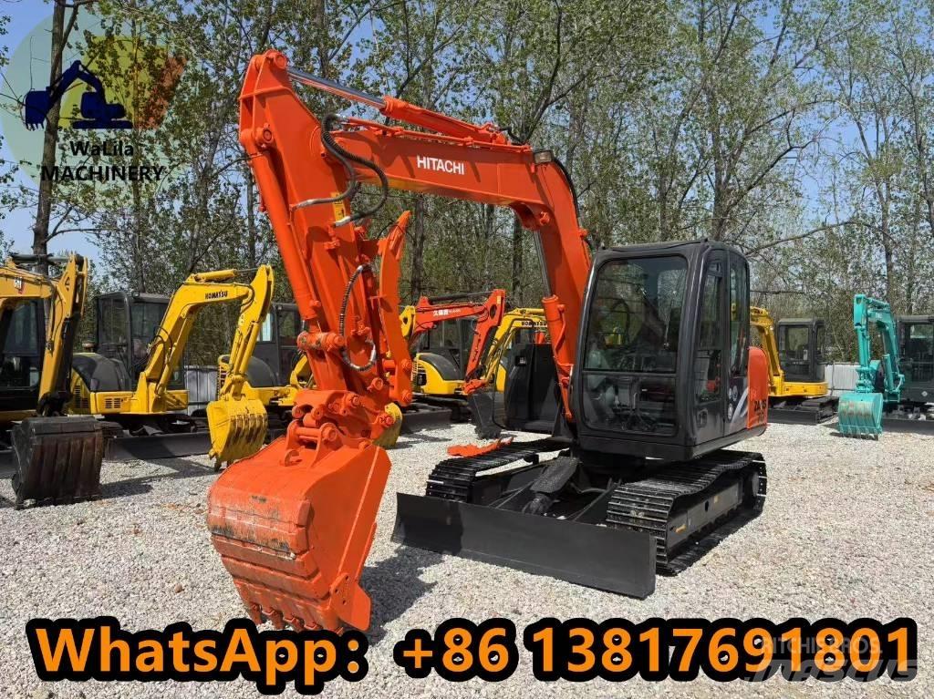 Hitachi ZX 70 Міні-екскаватори < 7т
