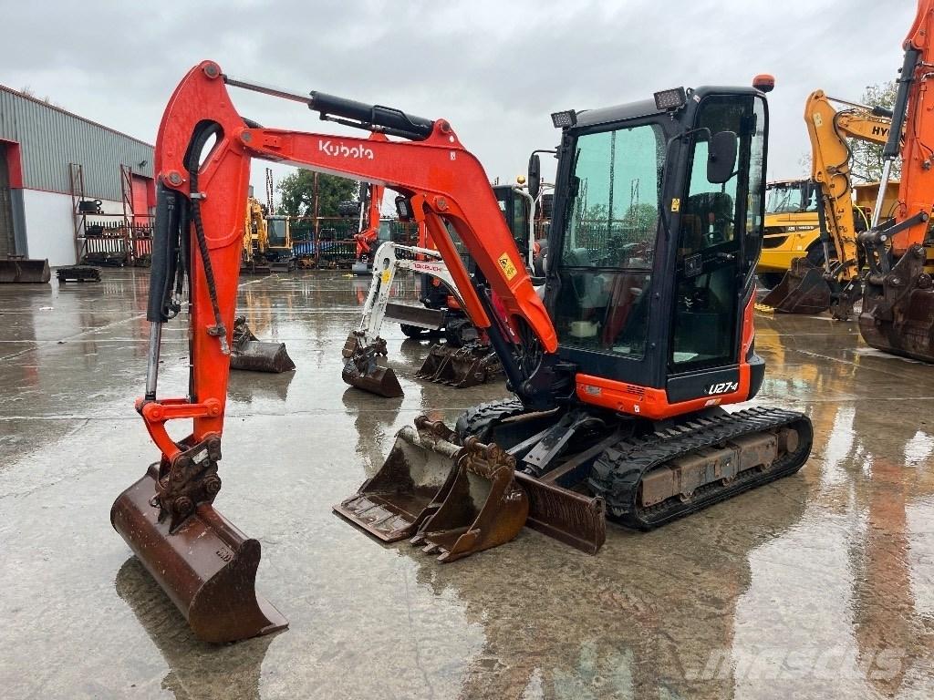 Kubota U 27-4 Міні-екскаватори < 7т