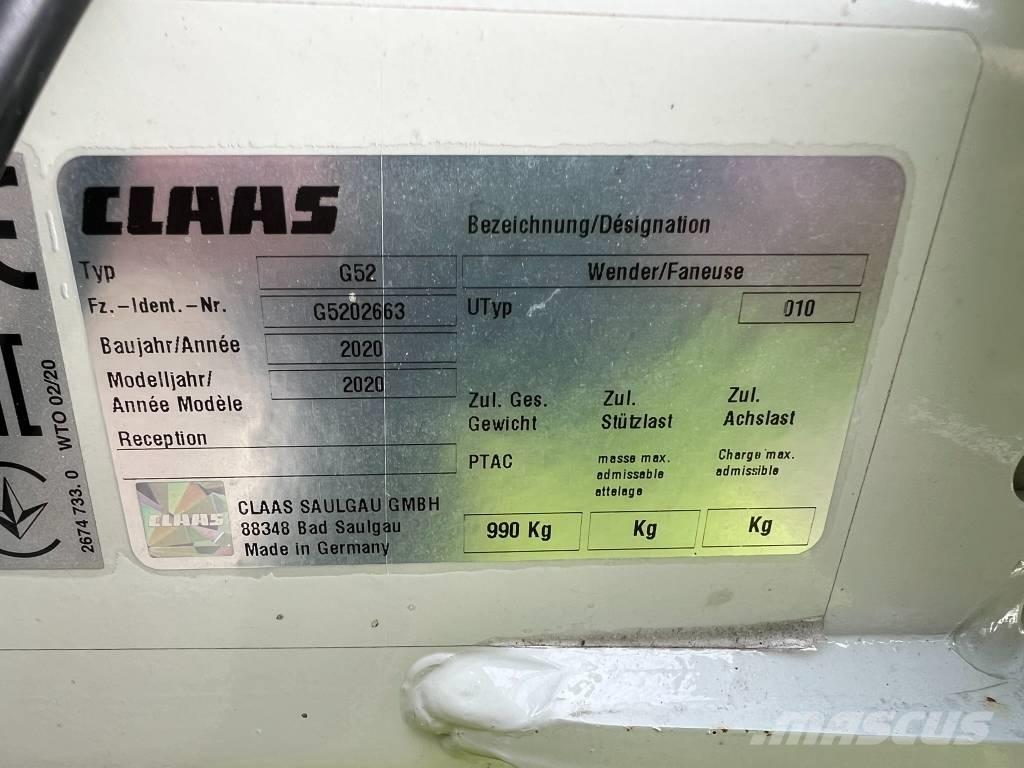 CLAAS Volto 700 Граблі і сінозворушувачі
