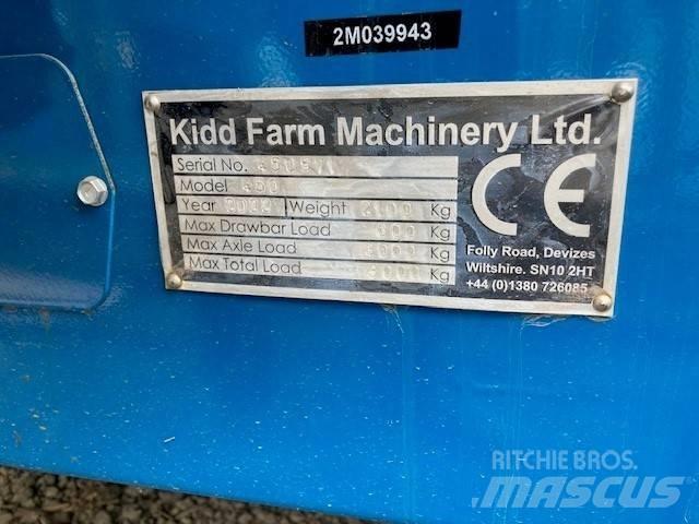  KIDD 450T Роздрібнювачі, різаки і розпаковувачі тюків