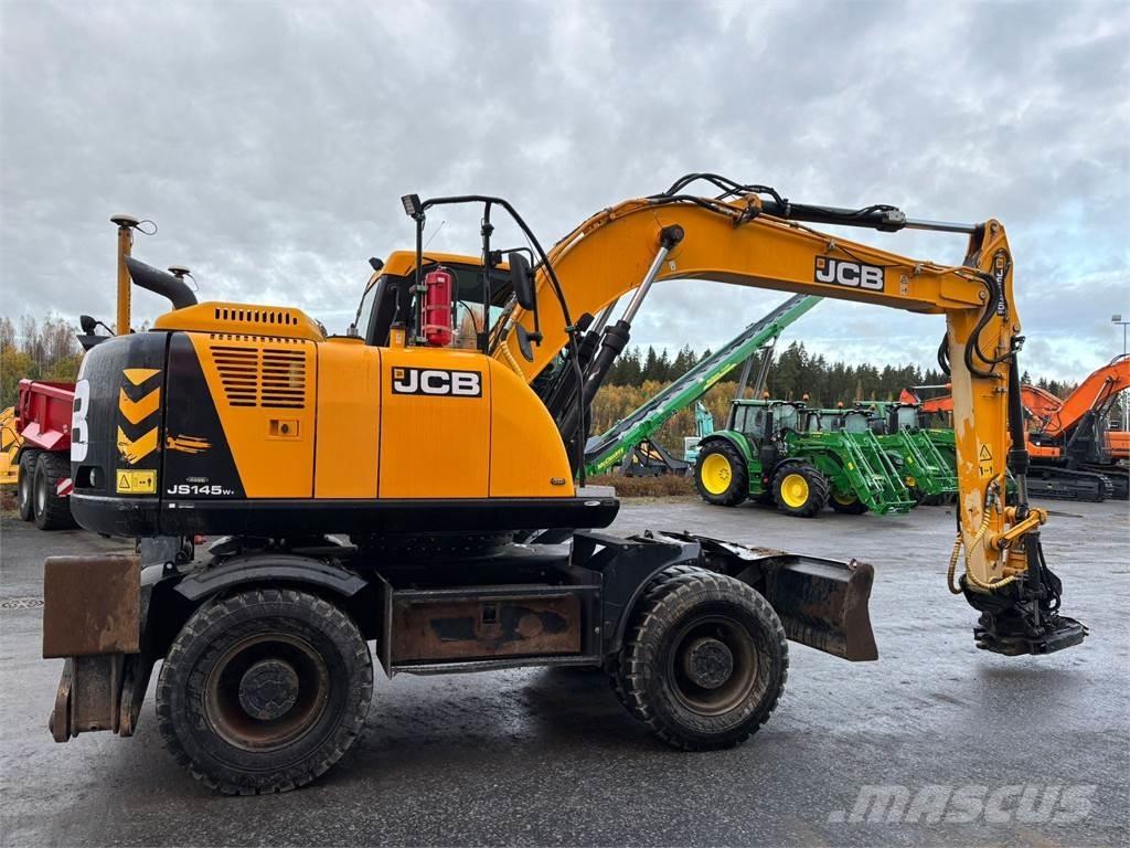 JCB JS145W T4i Колісні екскаватори