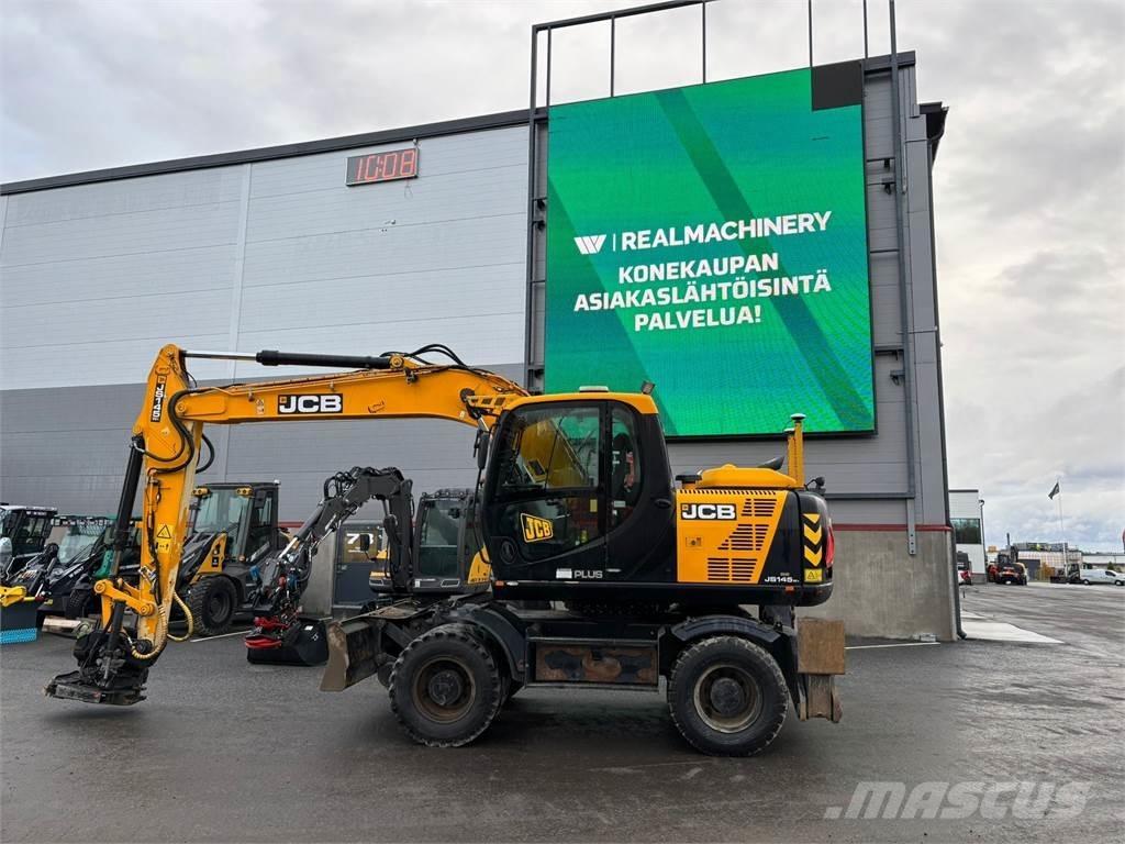 JCB JS145W T4i Колісні екскаватори