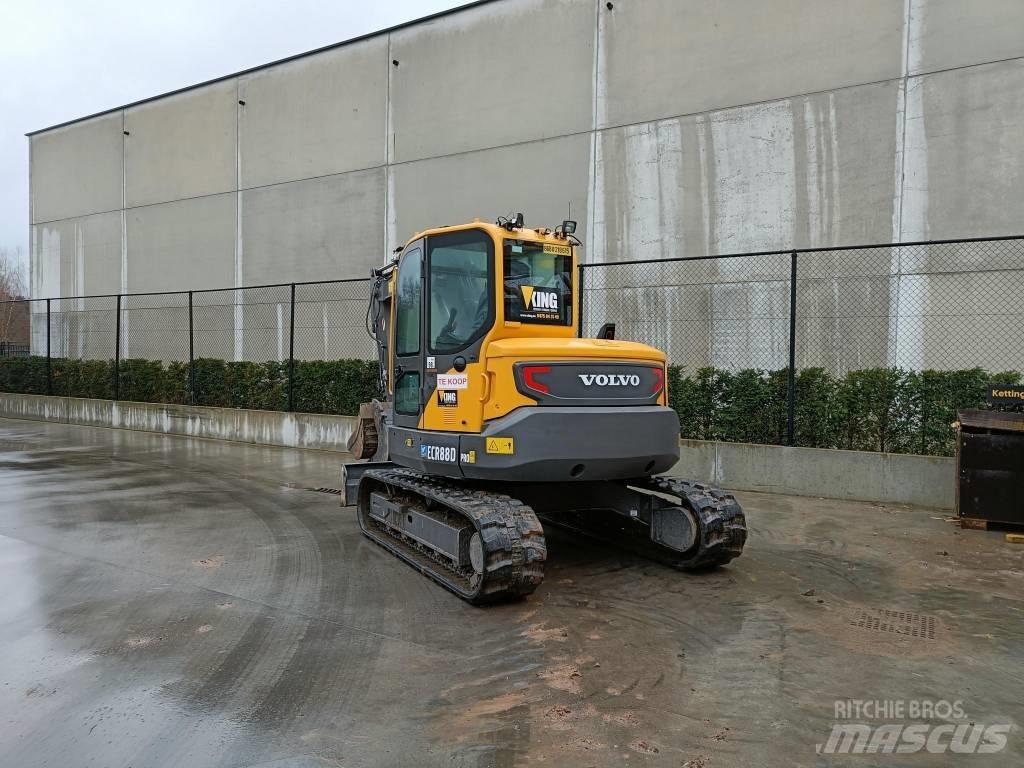 Volvo ECR 88 D Колісні екскаватори