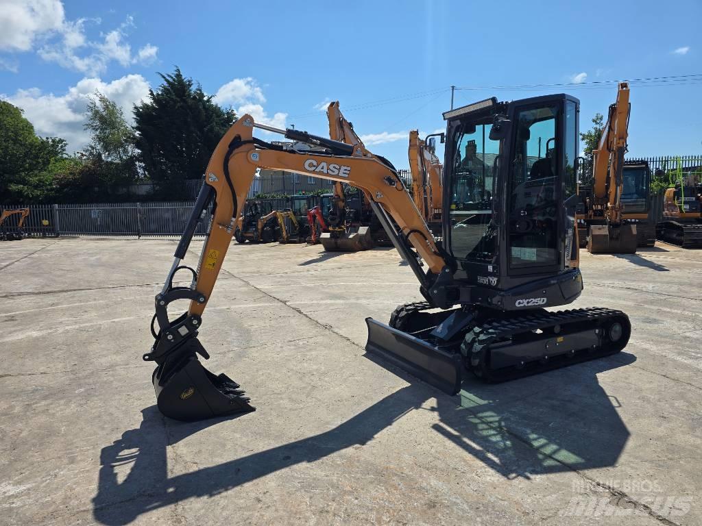 CASE CX25D Міні-екскаватори < 7т