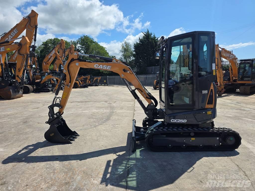 CASE CX25D Міні-екскаватори < 7т