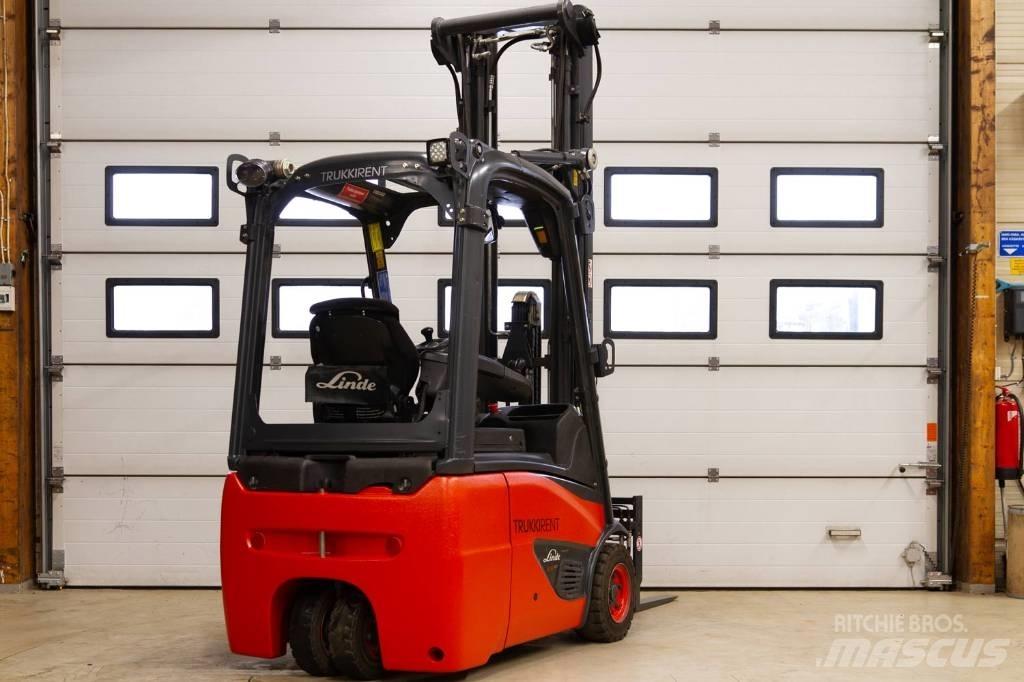 Linde E 16 C-02 Електронавантажувачі