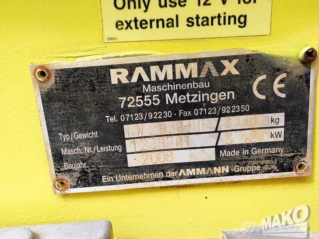 Rammax RW 2900 Котки тротуарні