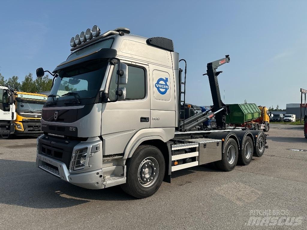 Volvo FMX 510 8x4*4 Вантажівки з гаковим підйомом