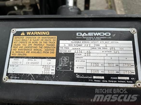 Daewoo G25E-3 Будтехніка - Інші