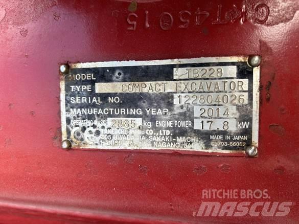 Takeuchi TB228 Будтехніка - Інші