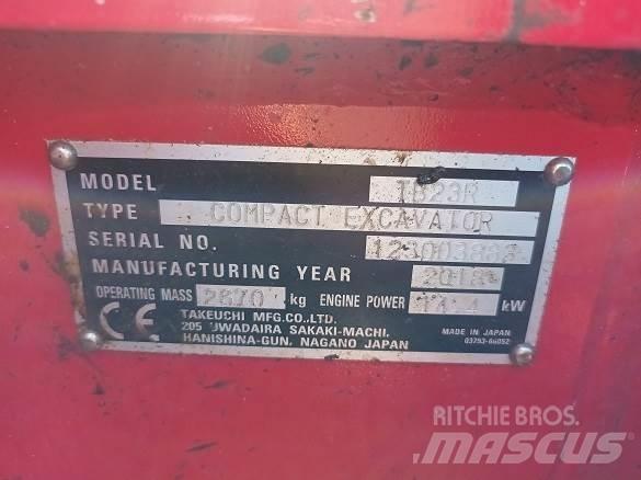 Takeuchi TB23R Будтехніка - Інші