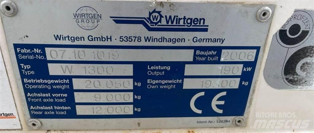 Wirtgen W 1300 F Холодні дорожні фрези