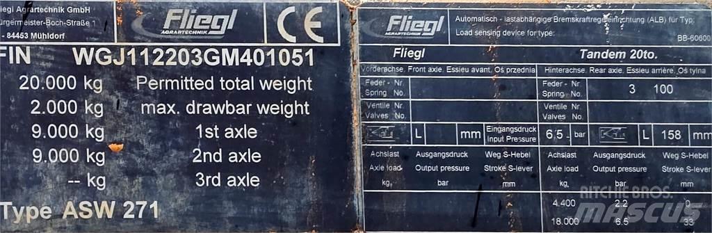 Fliegl Gigant ASW 271 Самоскиди
