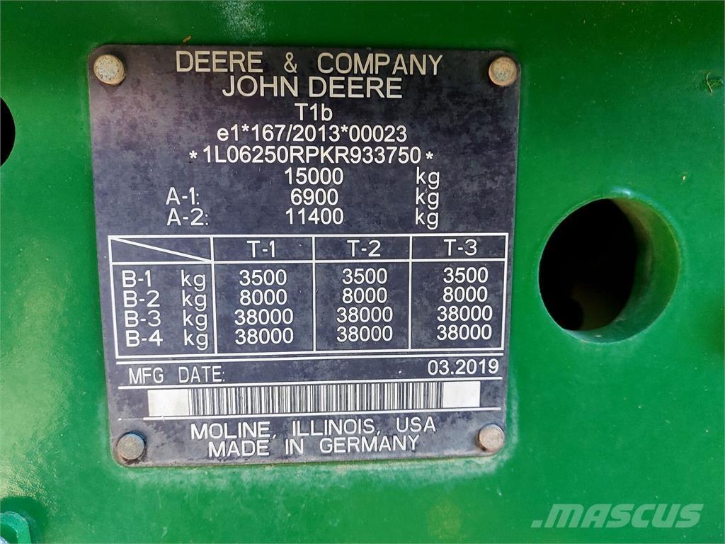 John Deere 6250R Трактори