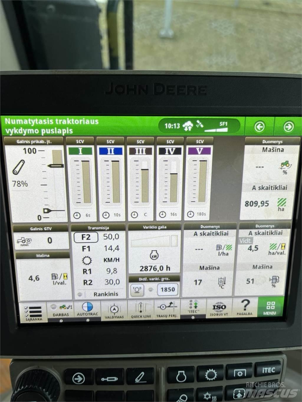 John Deere 8R410 Трактори