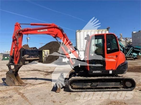 Kubota KX080-3 Гусеничні екскаватори