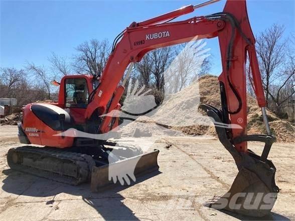 Kubota KX080-3 Гусеничні екскаватори