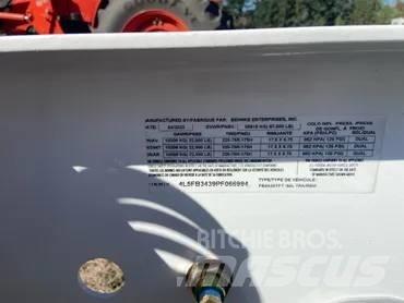 Behnke 8X30TPT-50L Низькорамні причепи