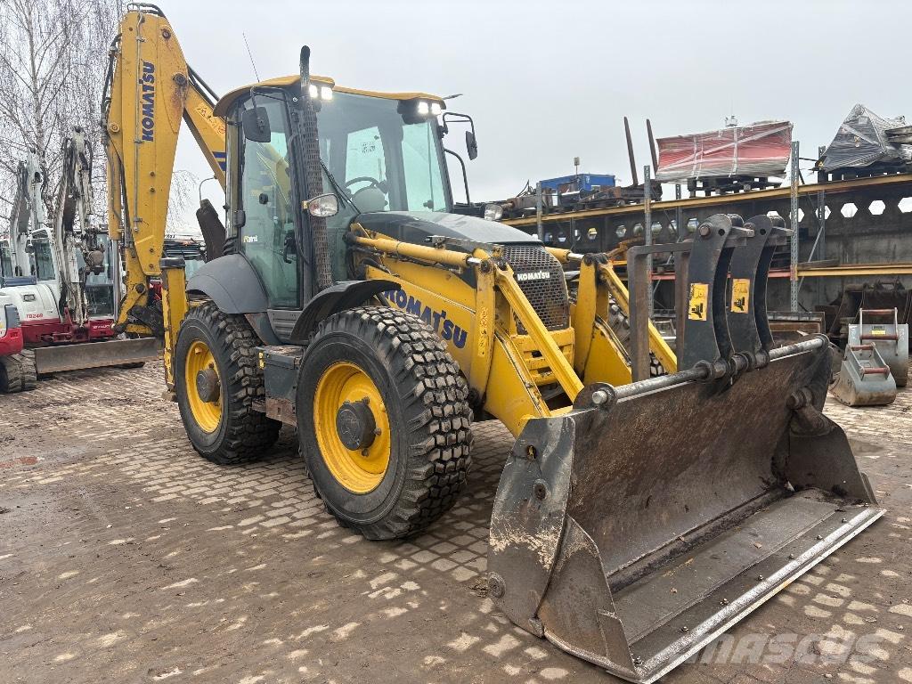 Komatsu WB 97 S Екскаватори-навантажувачі