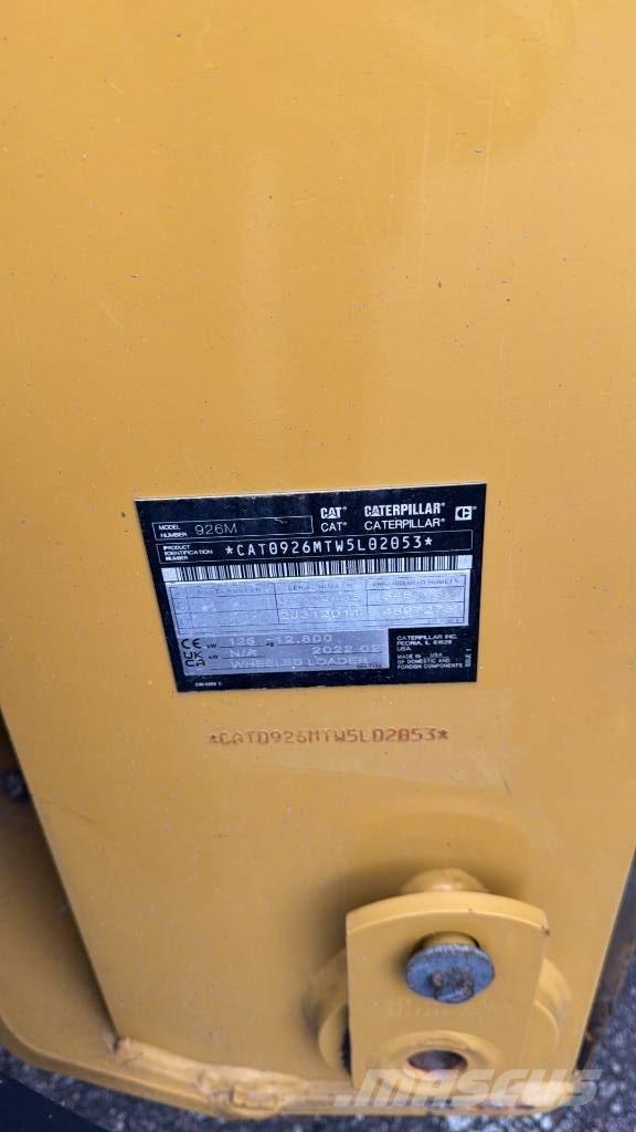 CAT 926M Фронтальні навантажувачі