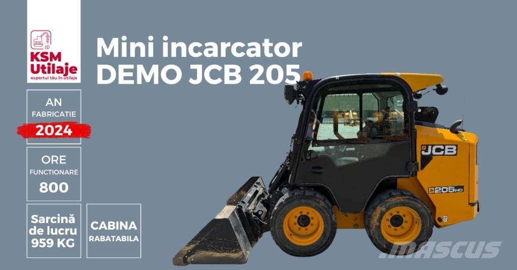 JCB 205 Міні-навантажувачі