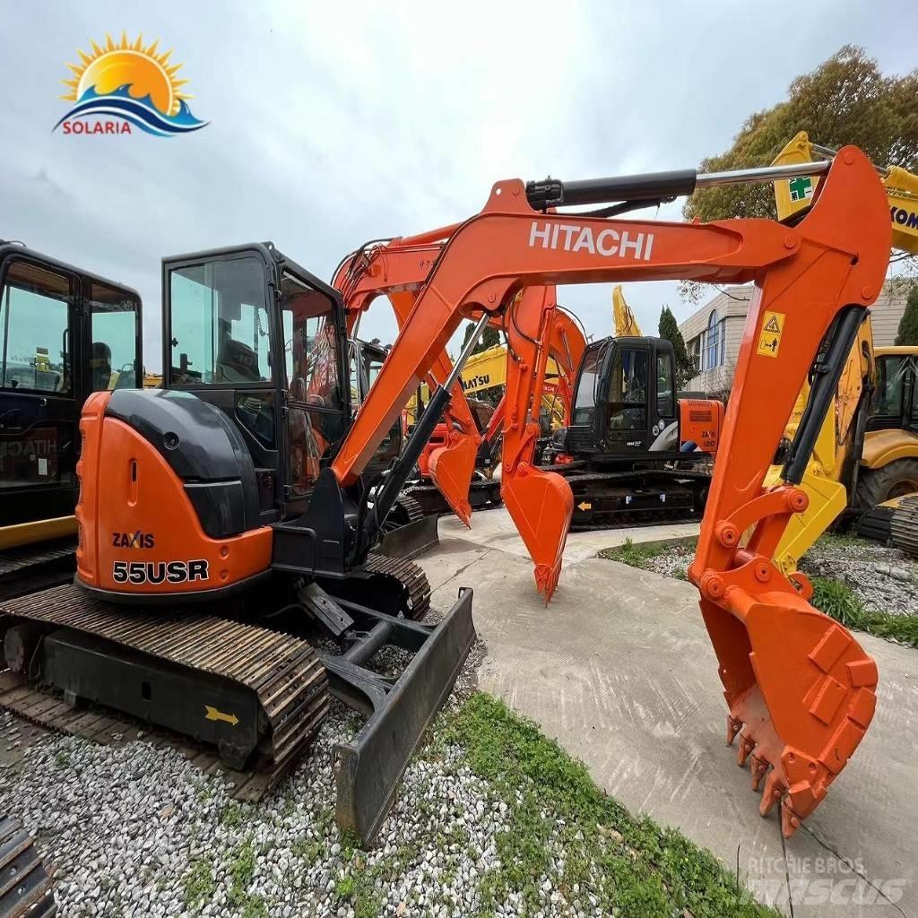 Hitachi zx55USR Міні-екскаватори < 7т