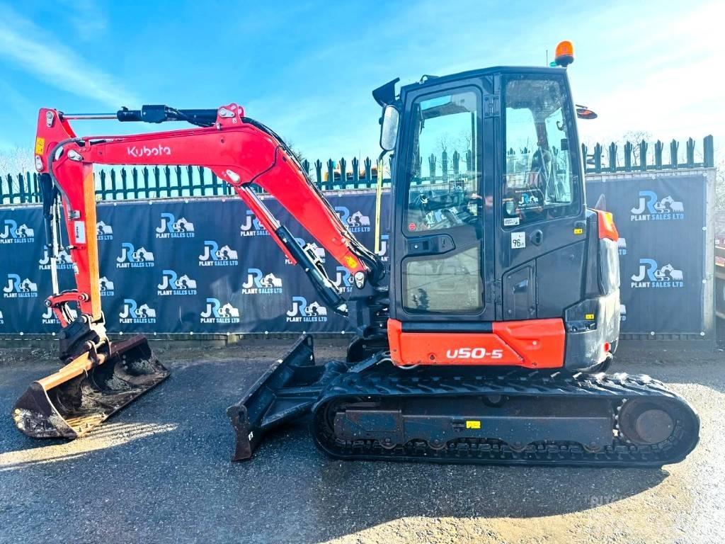 Kubota U50-5 Міні-екскаватори < 7т